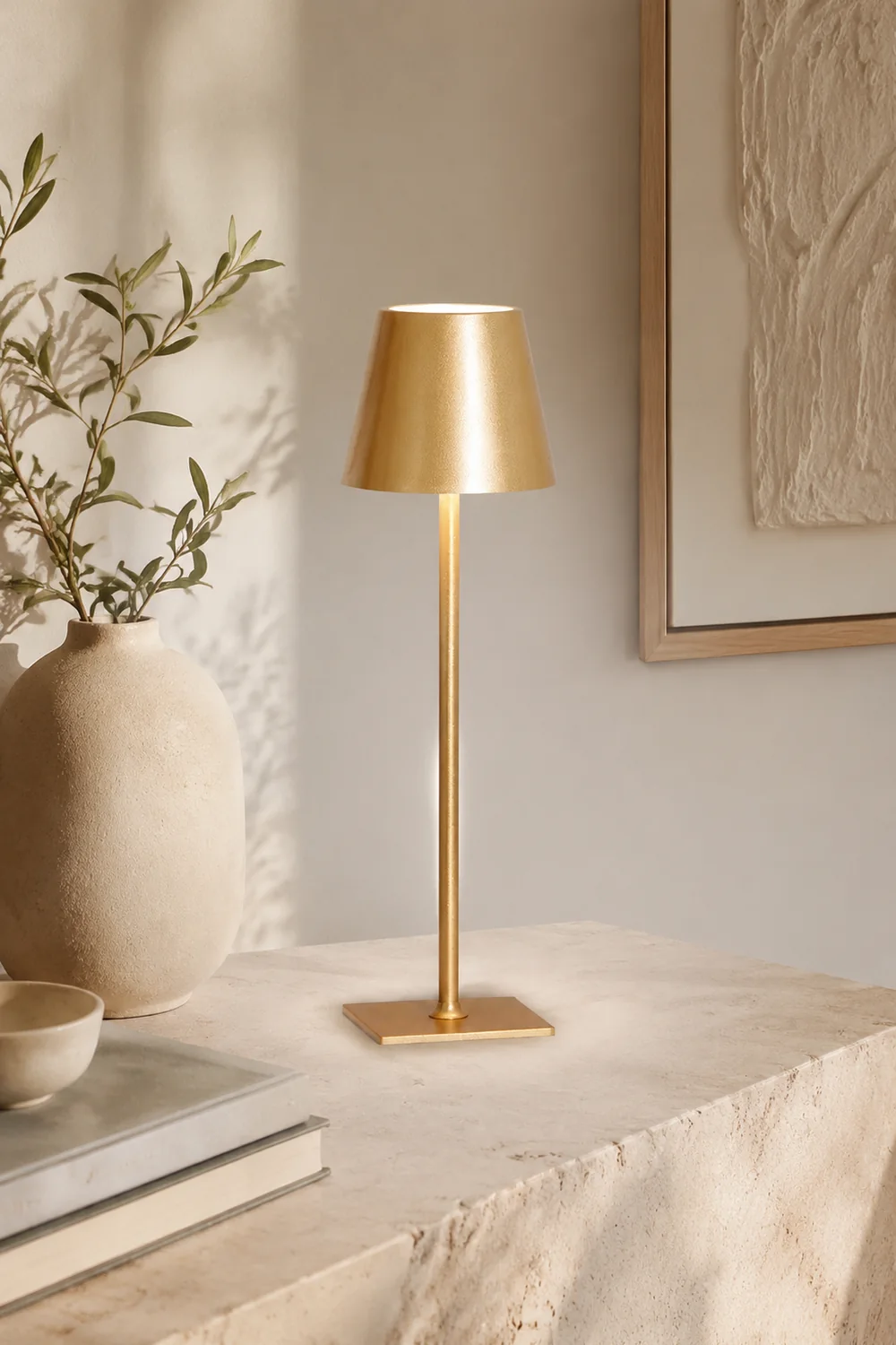 Poldina Built-in Battery Table Lamp - Lumpaz