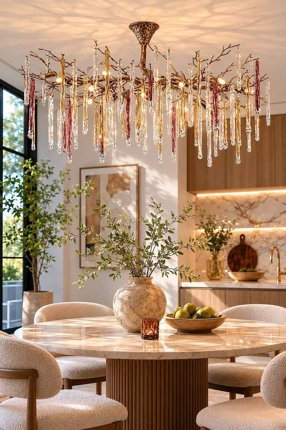 Glamour Dripstone Chandelier - Lumpaz