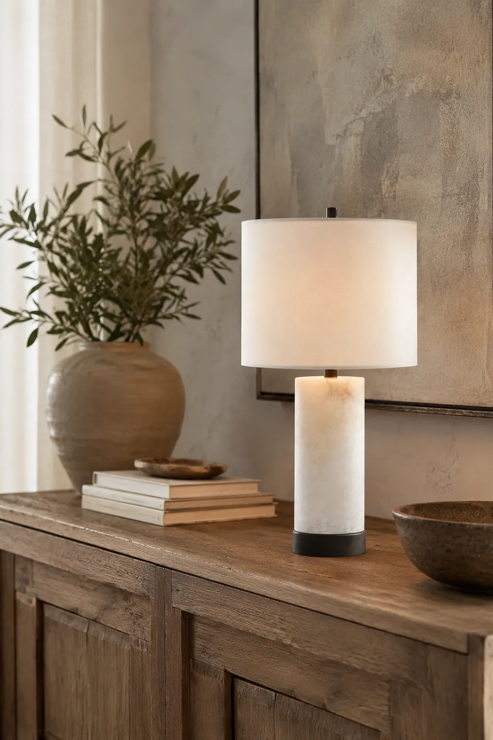 Windham Marble Table Lamp - Lumpaz