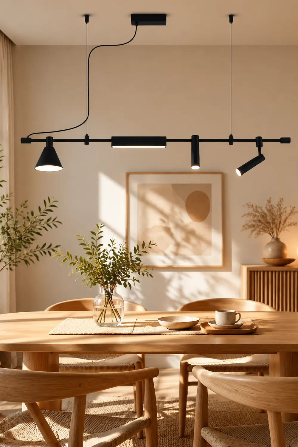 Horizontal Linear LED Pendant Lamp - Lumpaz