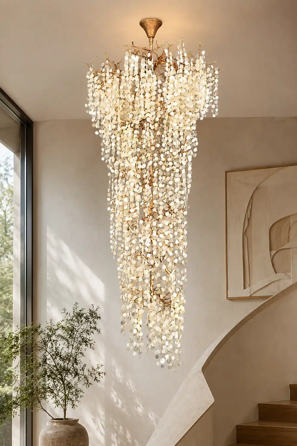 Shiro Noda Chandelier - Lumpaz