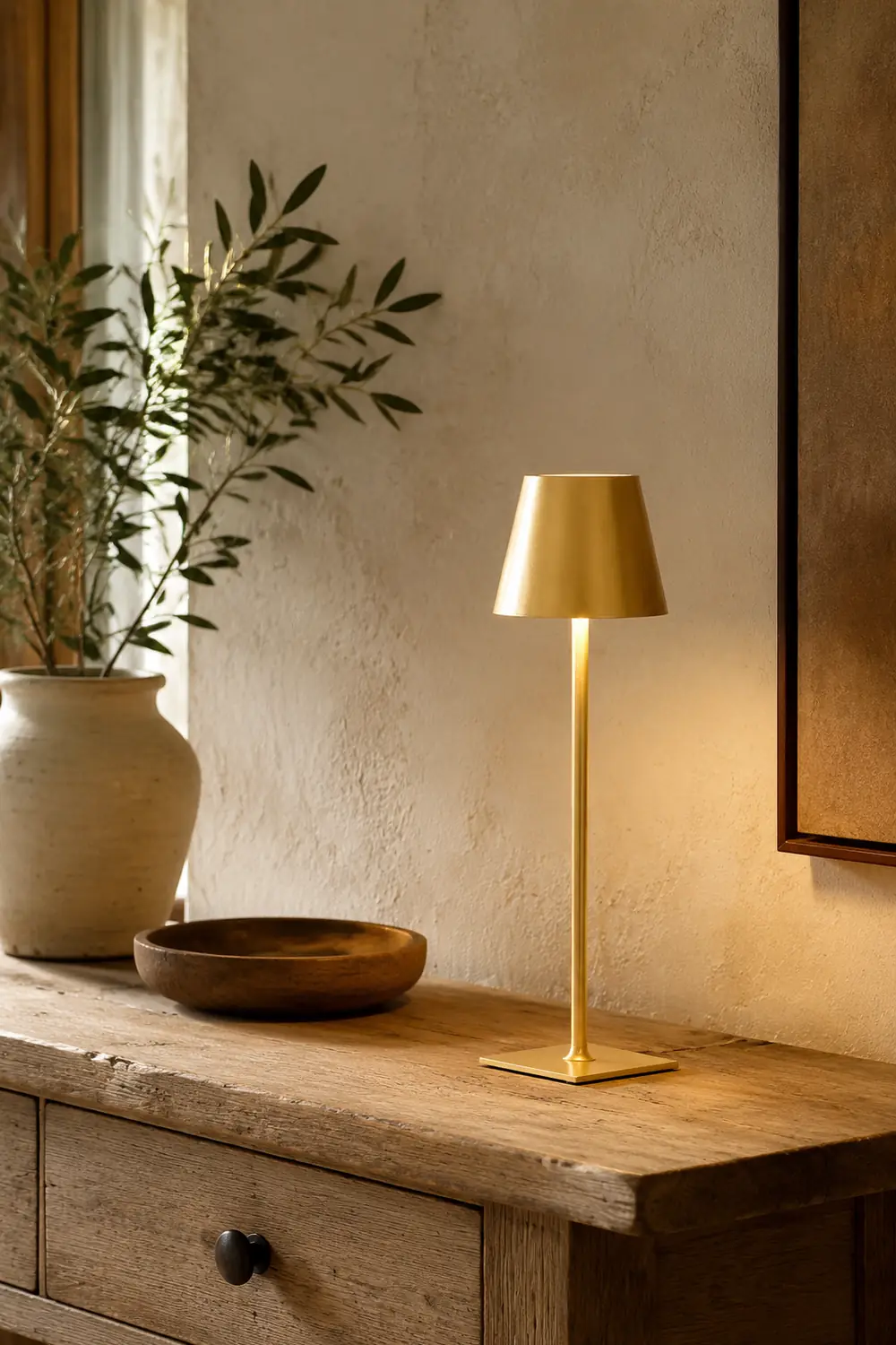 Poldina Built-in Battery Table Lamp - Lumpaz