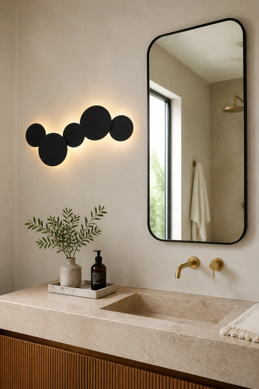Art Fluorescent Wall Lamp - Lumpaz