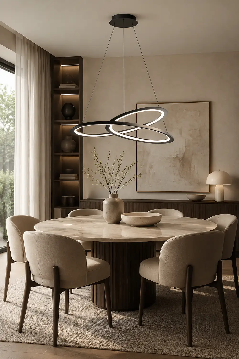 Curves LED Pendant Lamp - Lumpaz