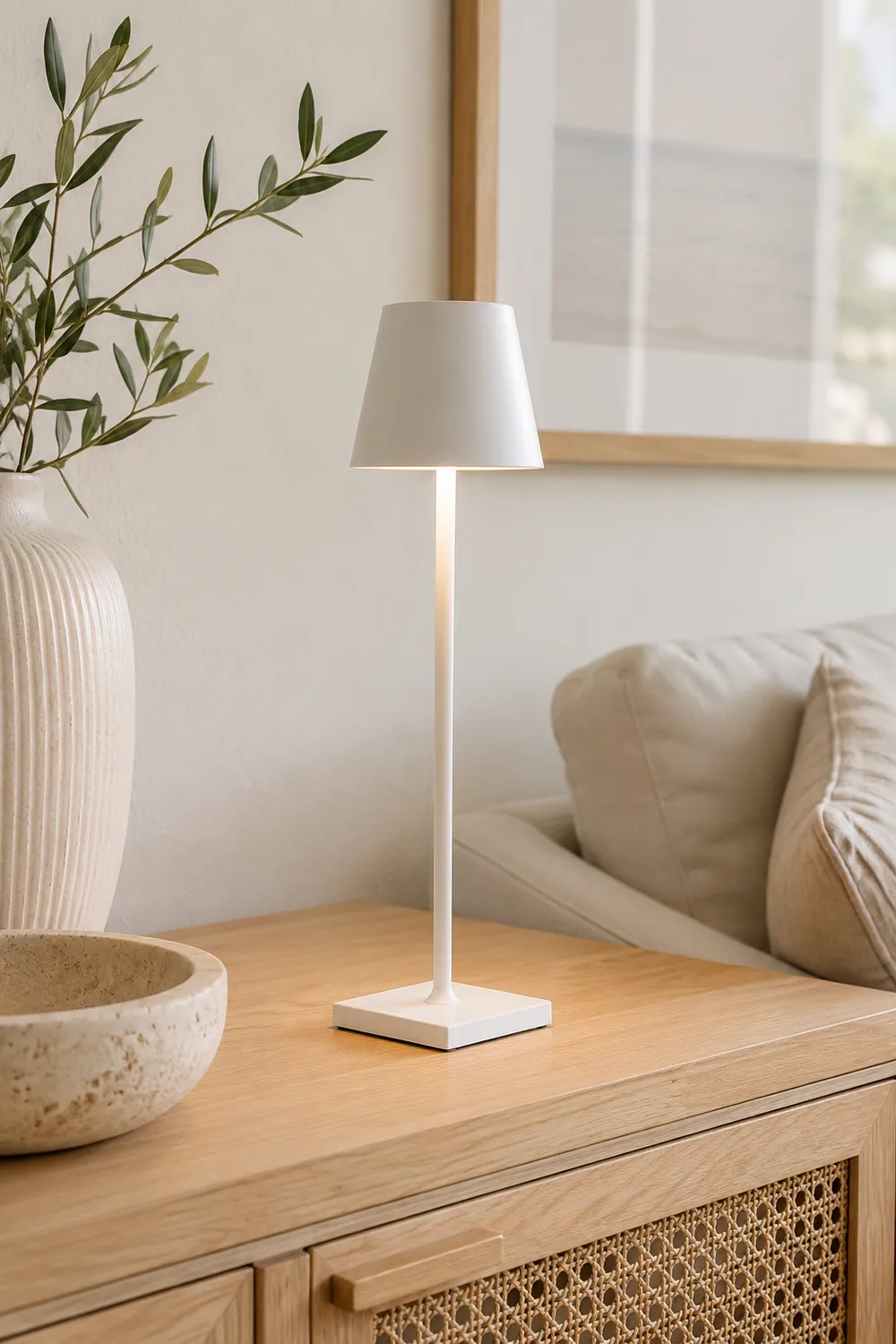 Poldina Built-in Battery Table Lamp - Lumpaz