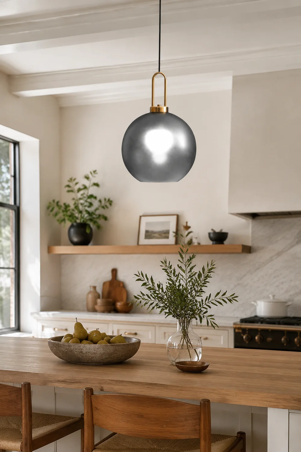 Pendulum Glass Pendant Lamp - Lumpaz
