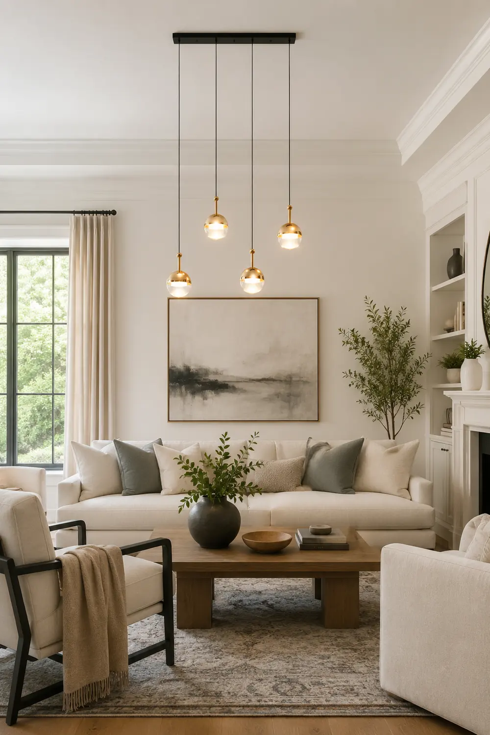 Stylish Ball Chandelier - Lumpaz