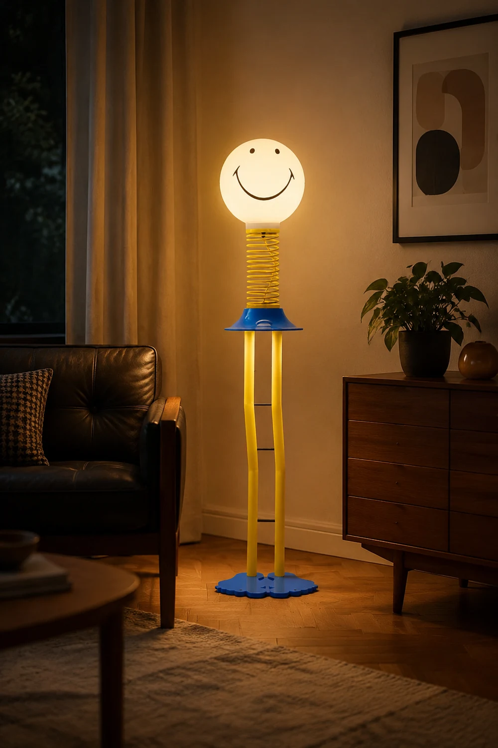 Spiral Spring Floor Lamp - Lumpaz