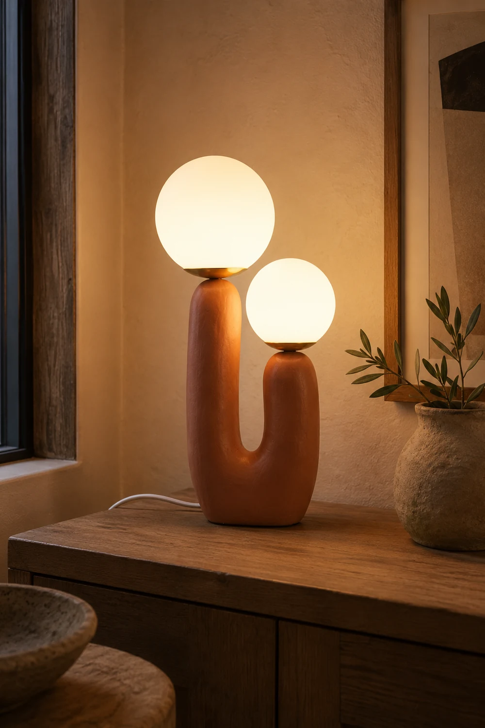 Oo Rough Table Lamp - Lumpaz