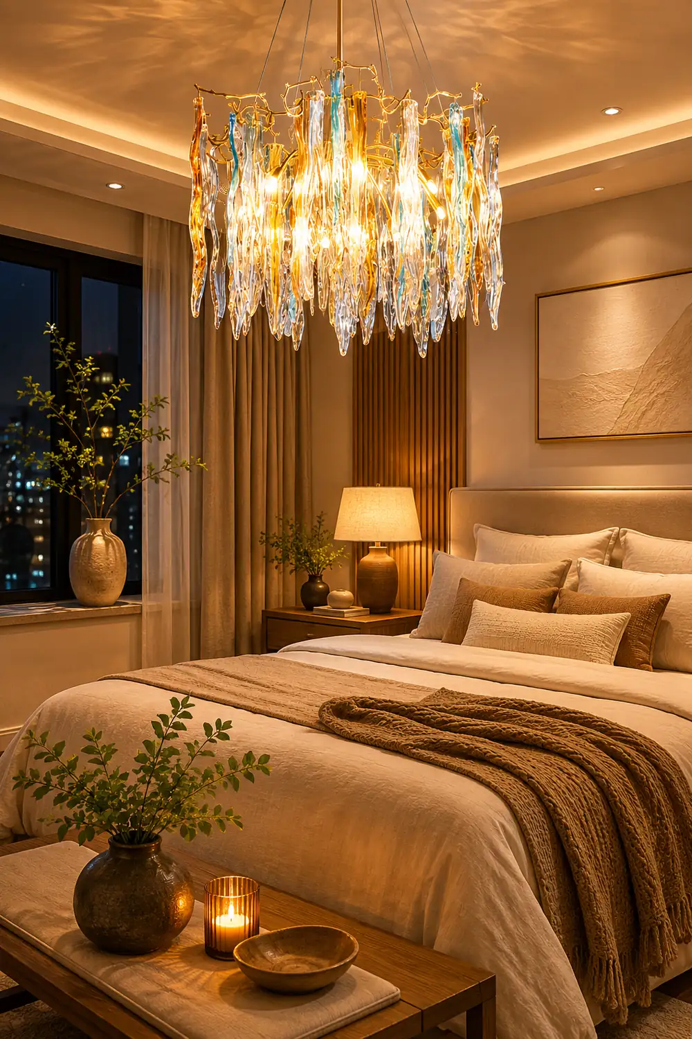 Waterfall Chandelier - Lumpaz