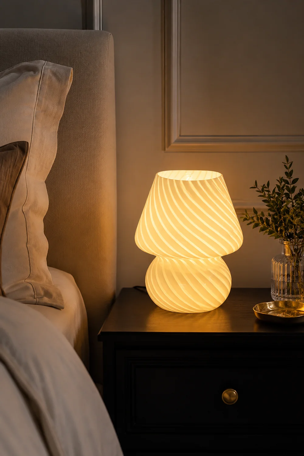 Ansel Glass Table Lamp - Lumpaz