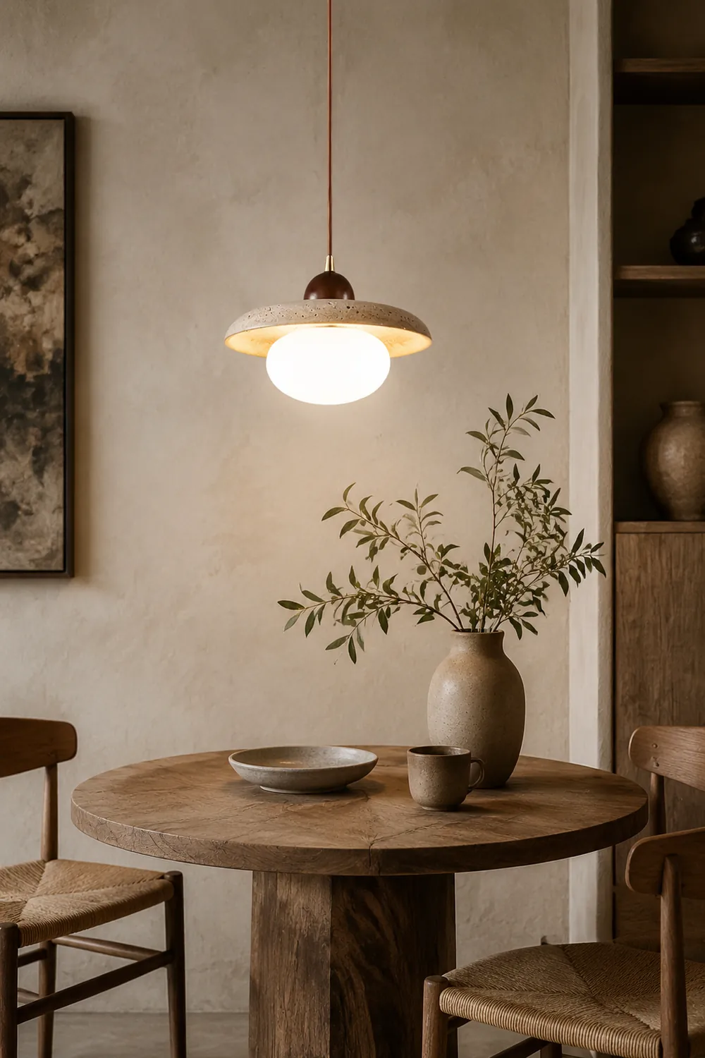 Travertine Pendant Lamp - Lumpaz