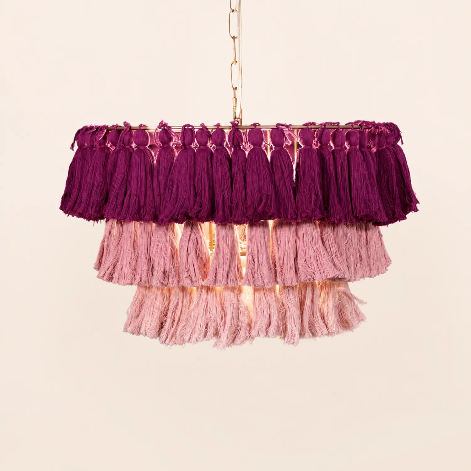 Multicolor Tassel Chandeliers - Lumpaz