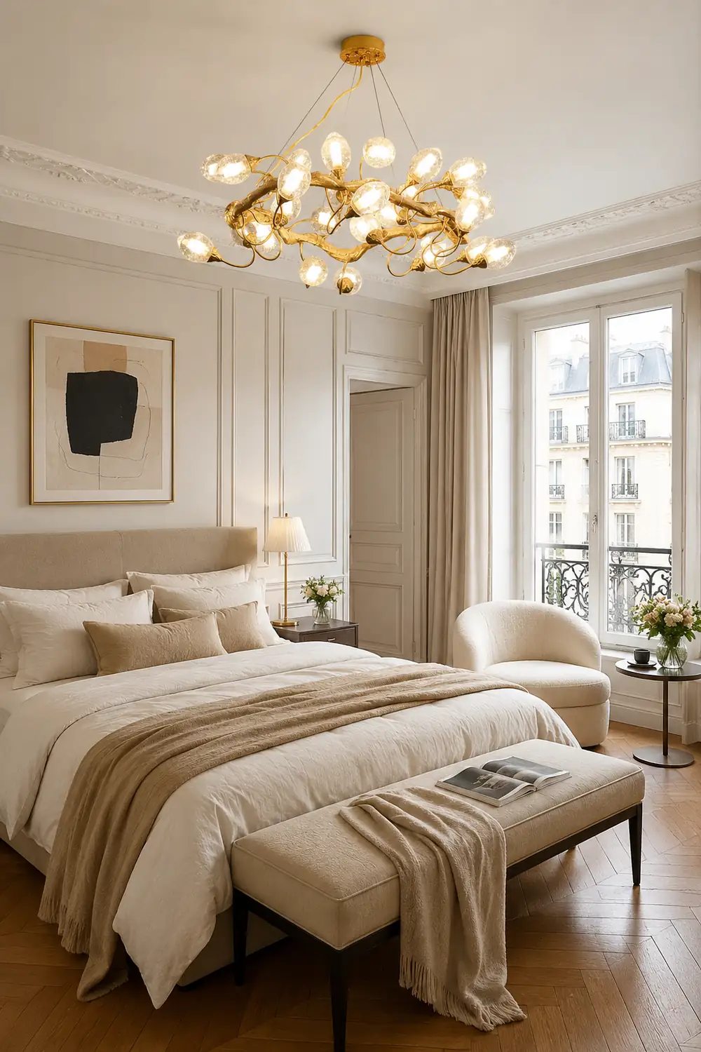 Lotus Brass Chandeliers - Lumpaz