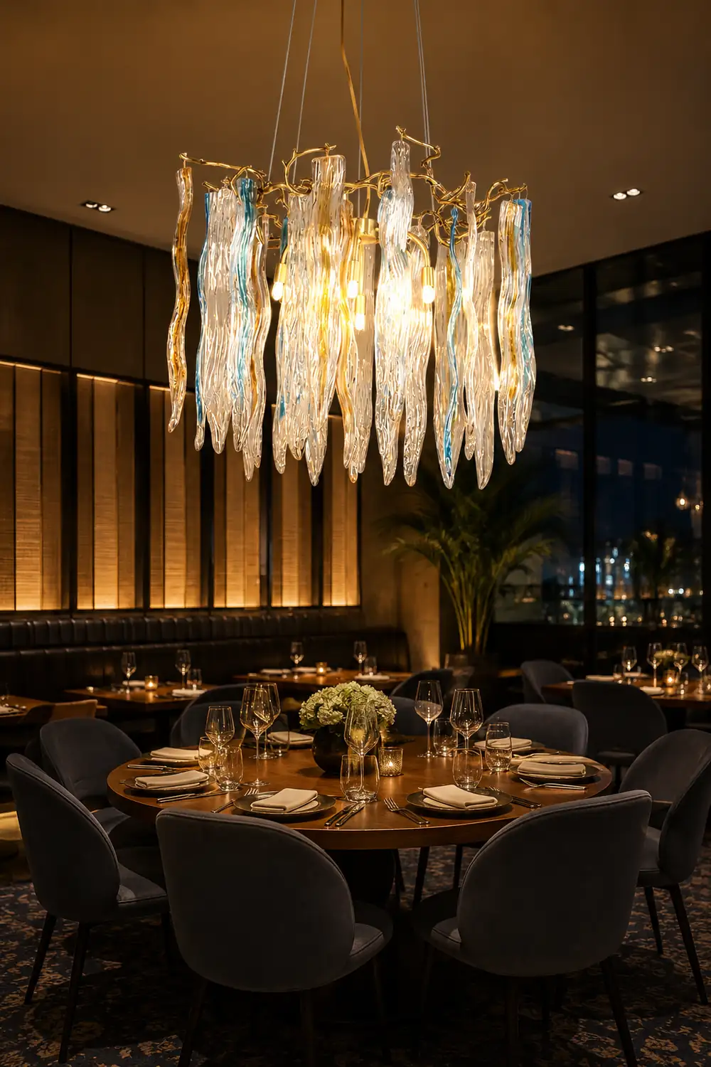 Waterfall Chandelier - Lumpaz