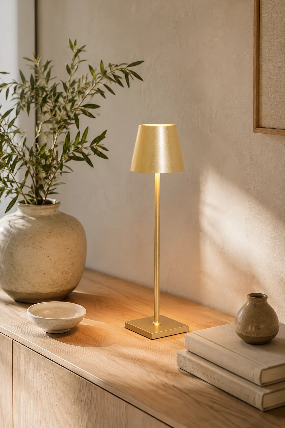 Poldina Built-in Battery Table Lamp - Lumpaz