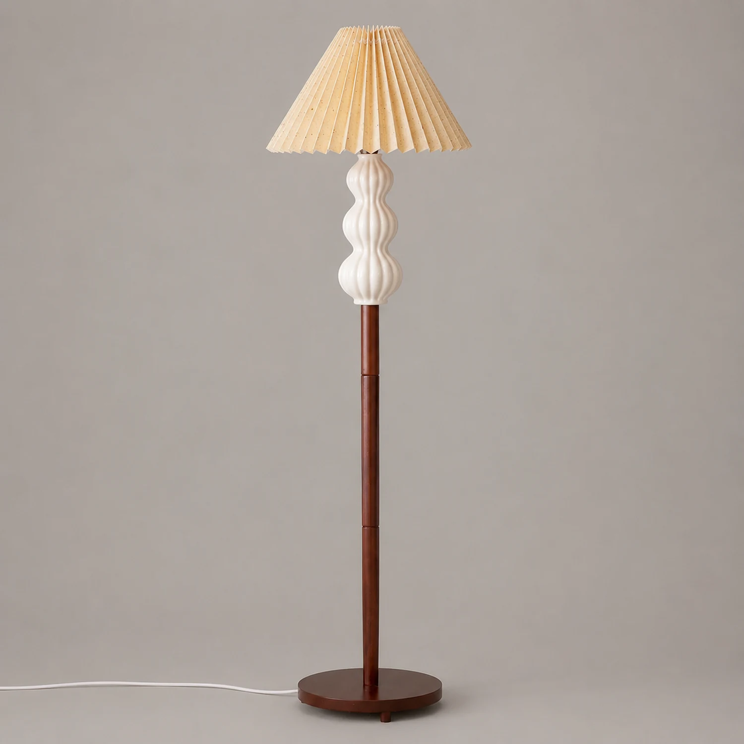 Luna Pleated Table Lamp - Lumpaz