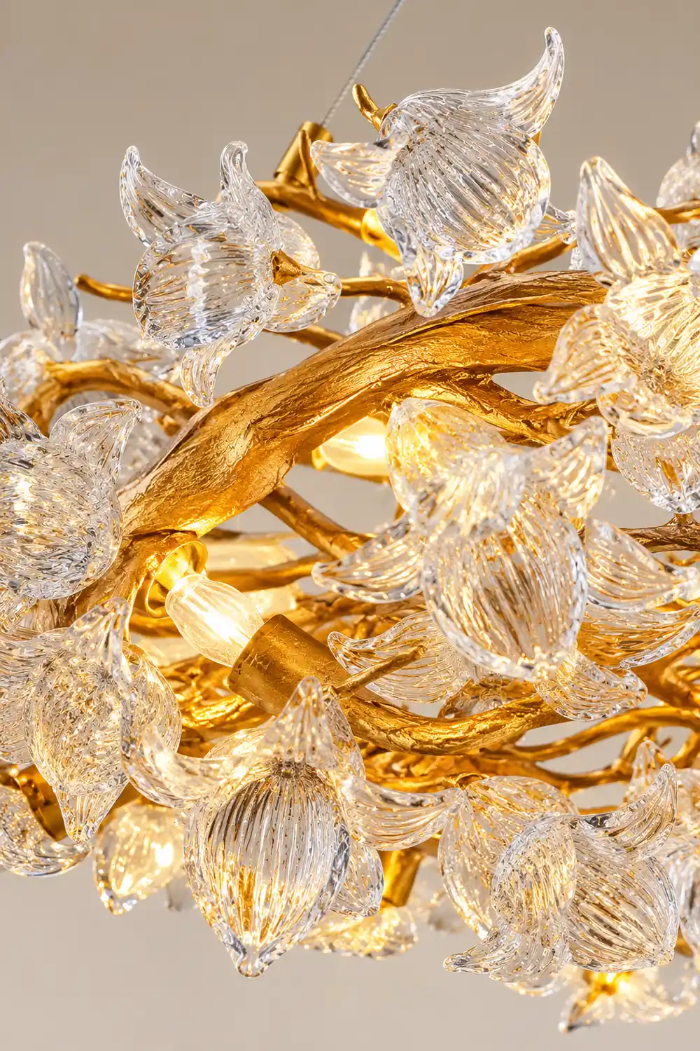 Hibiscus Flower Chandelier - Lumpaz