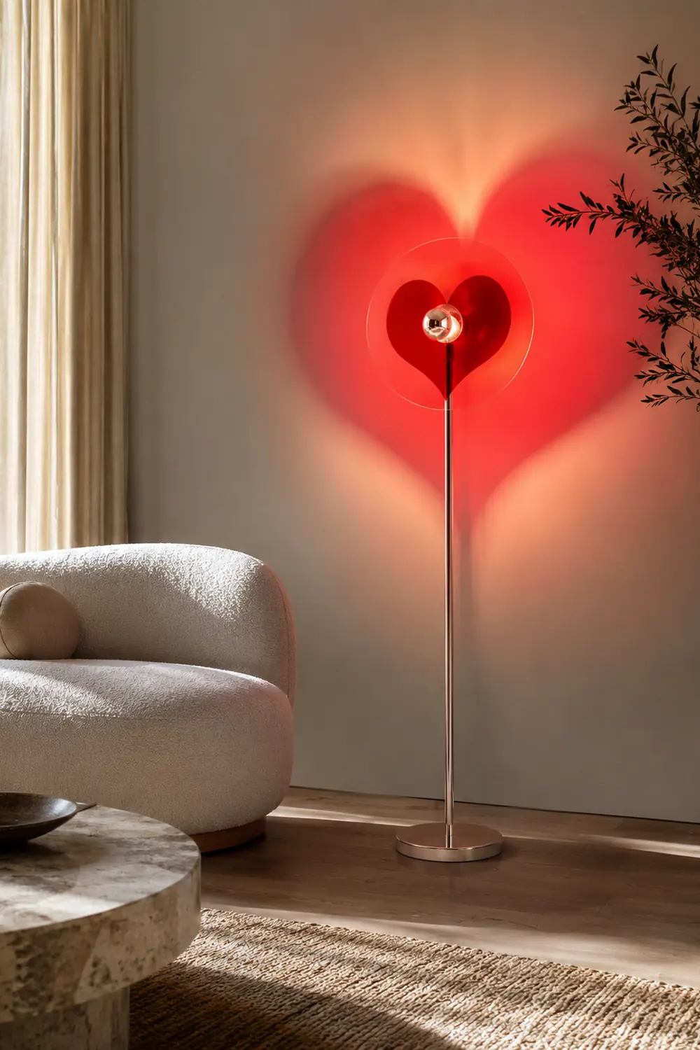 Heart Atmosphere Floor Lamp - Lumpaz