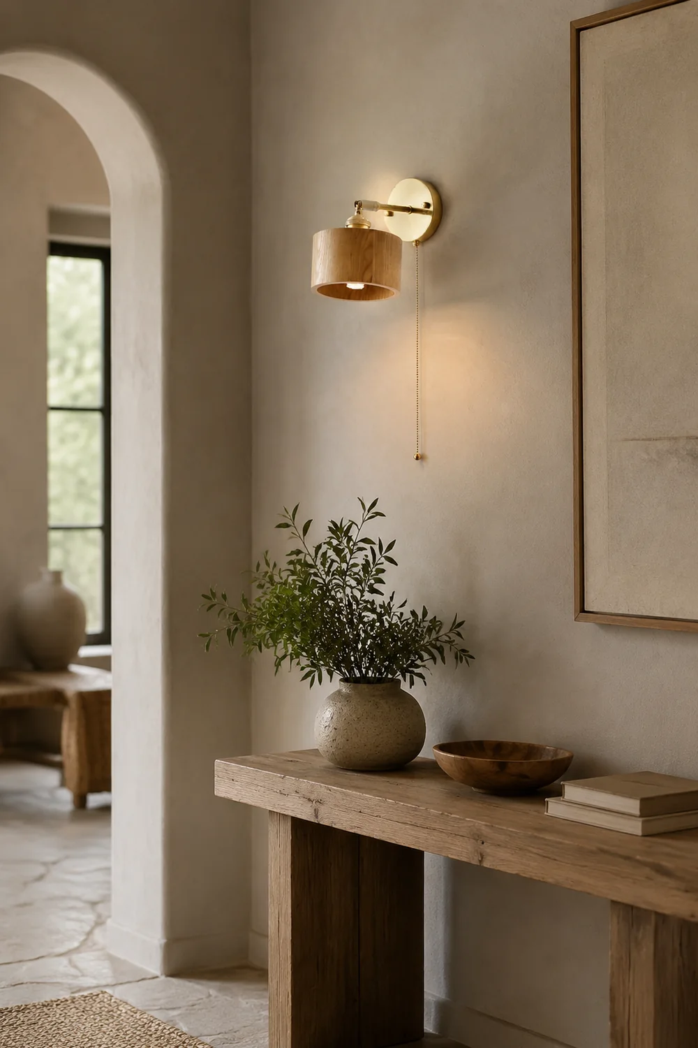 Rotatable Wooden Wall Lamp - Lumpaz