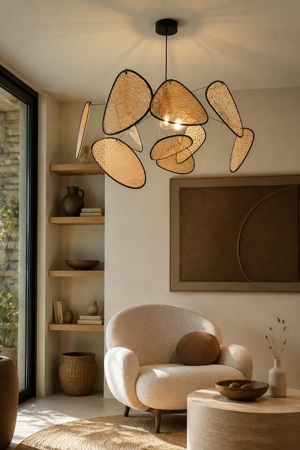 Screen Cannage Pendant Light - Lumpaz