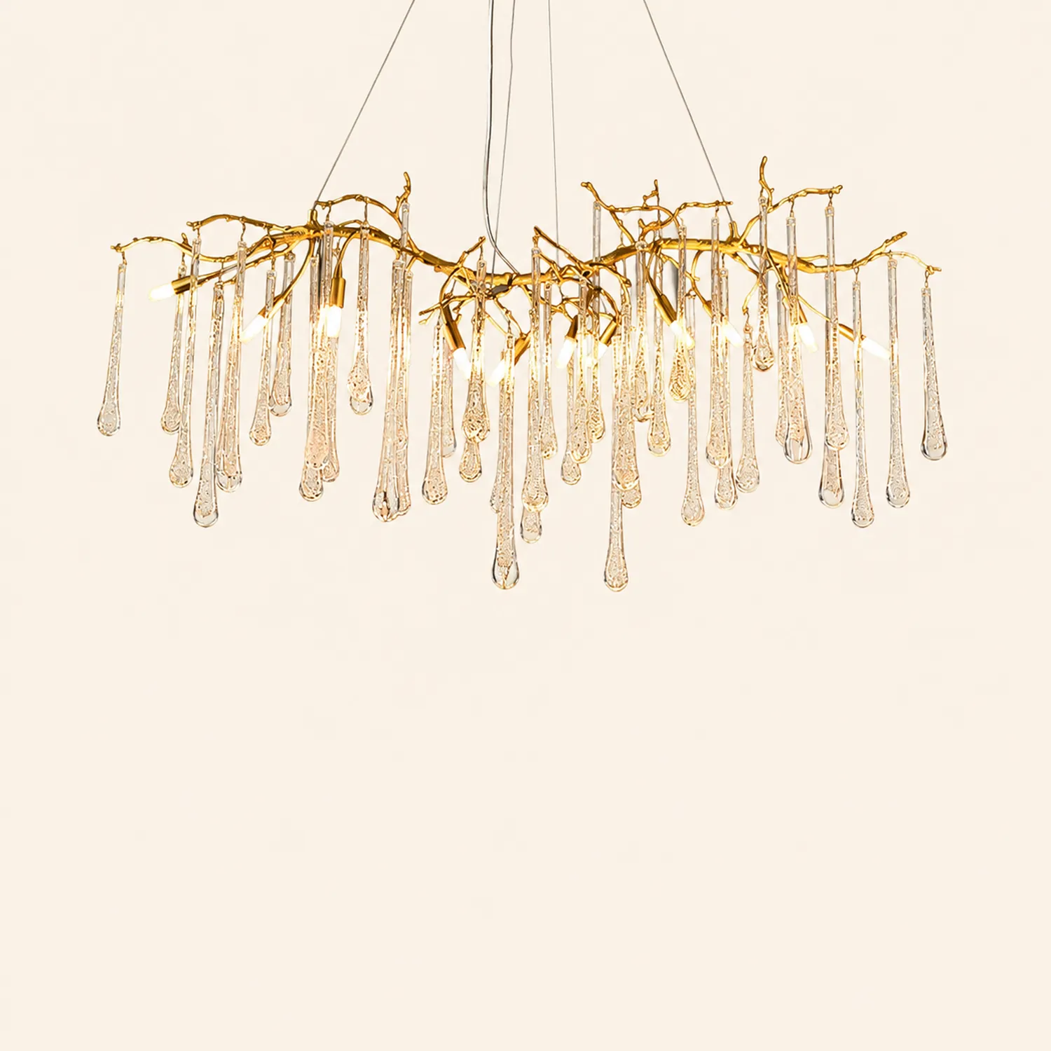 Aqua Makrama Chandeliers - Lumpaz