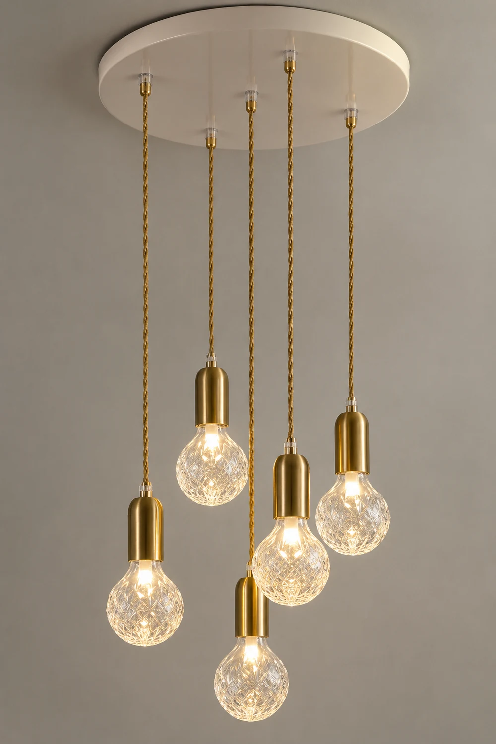 Crystal Bulb Pendant Light - Lumpaz