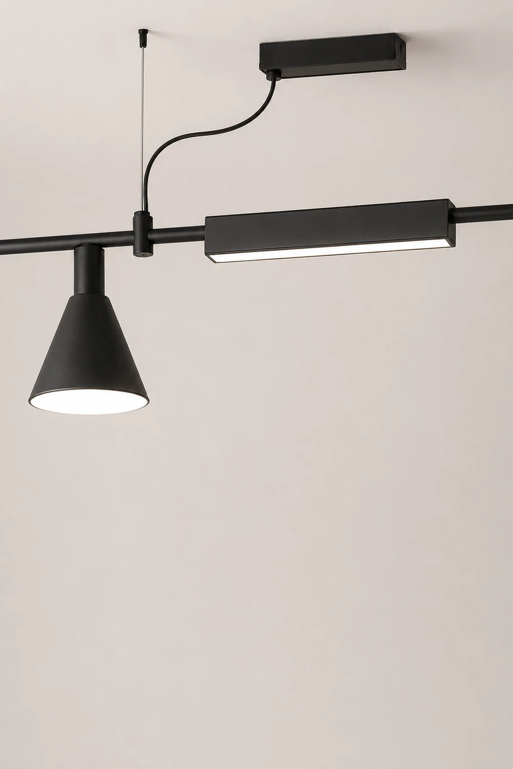 Horizontal Linear LED Pendant Lamp - Lumpaz