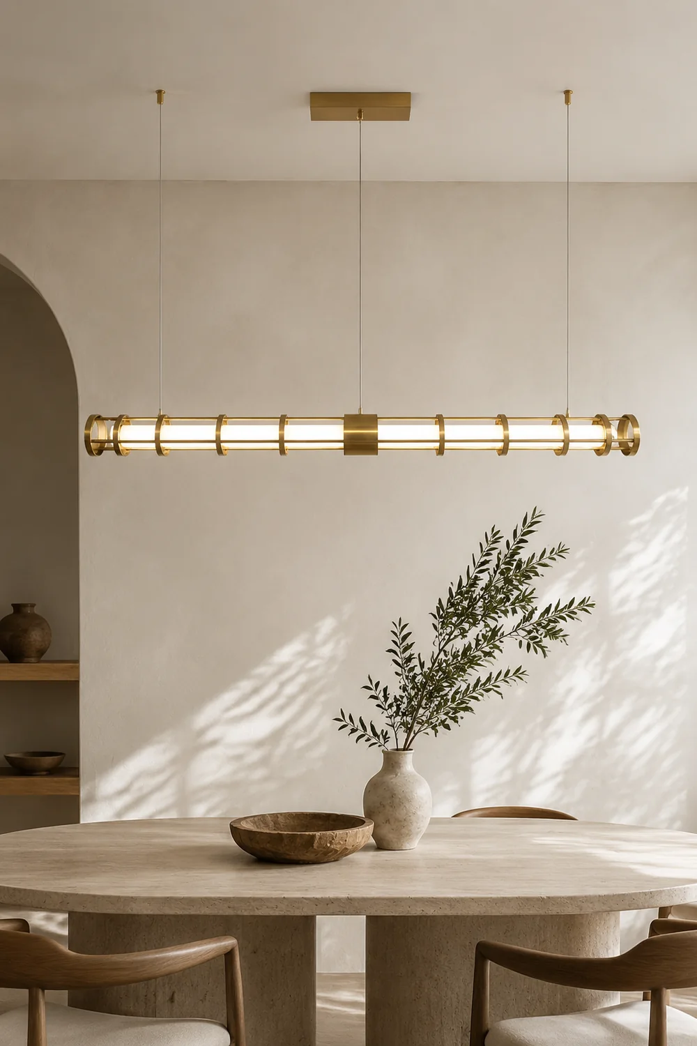 Round Tube Pendant Lamp - Lumpaz