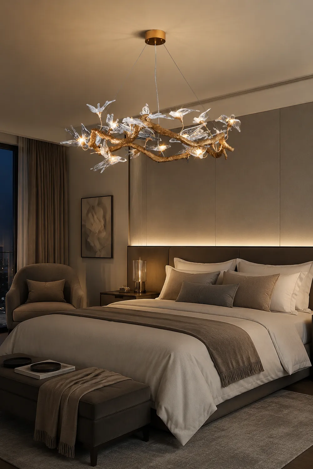 Swallow Chandelier - Lumpaz