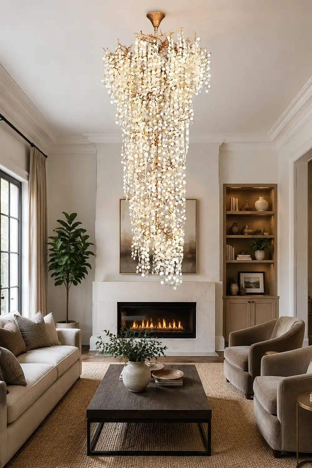 Shiro Noda Chandelier - Lumpaz