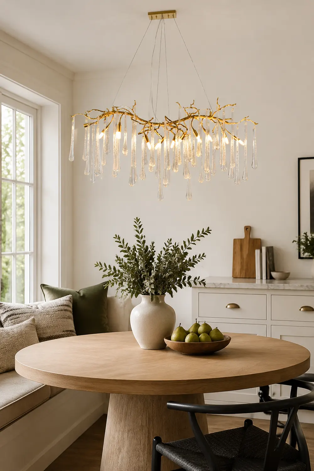 Aqua Makrama Chandeliers - Lumpaz