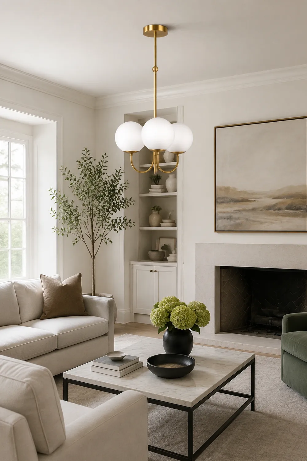 Angle Chandelier - Lumpaz