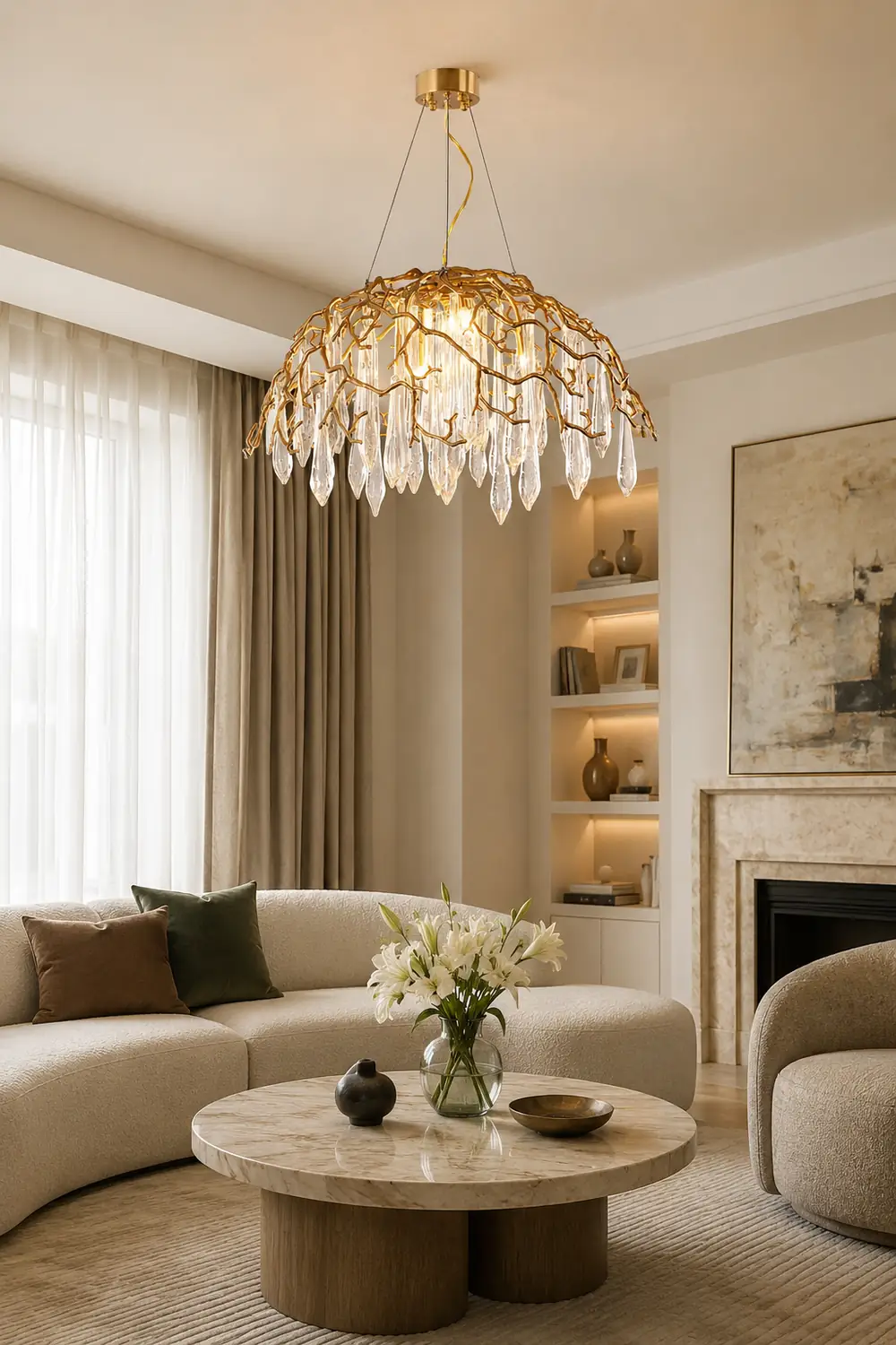 Aqua Dome Chandelier - Lumpaz