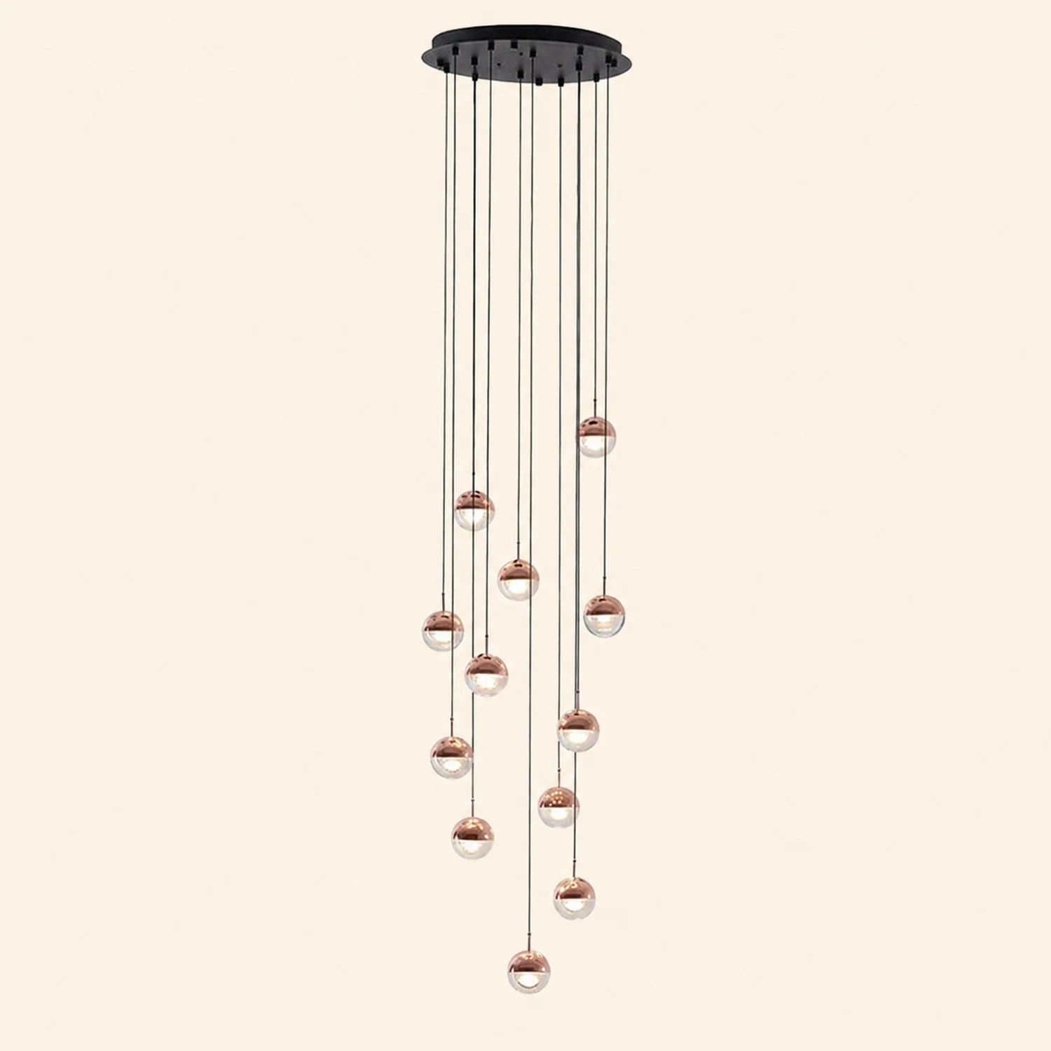 Stylish Ball Chandelier - Lumpaz