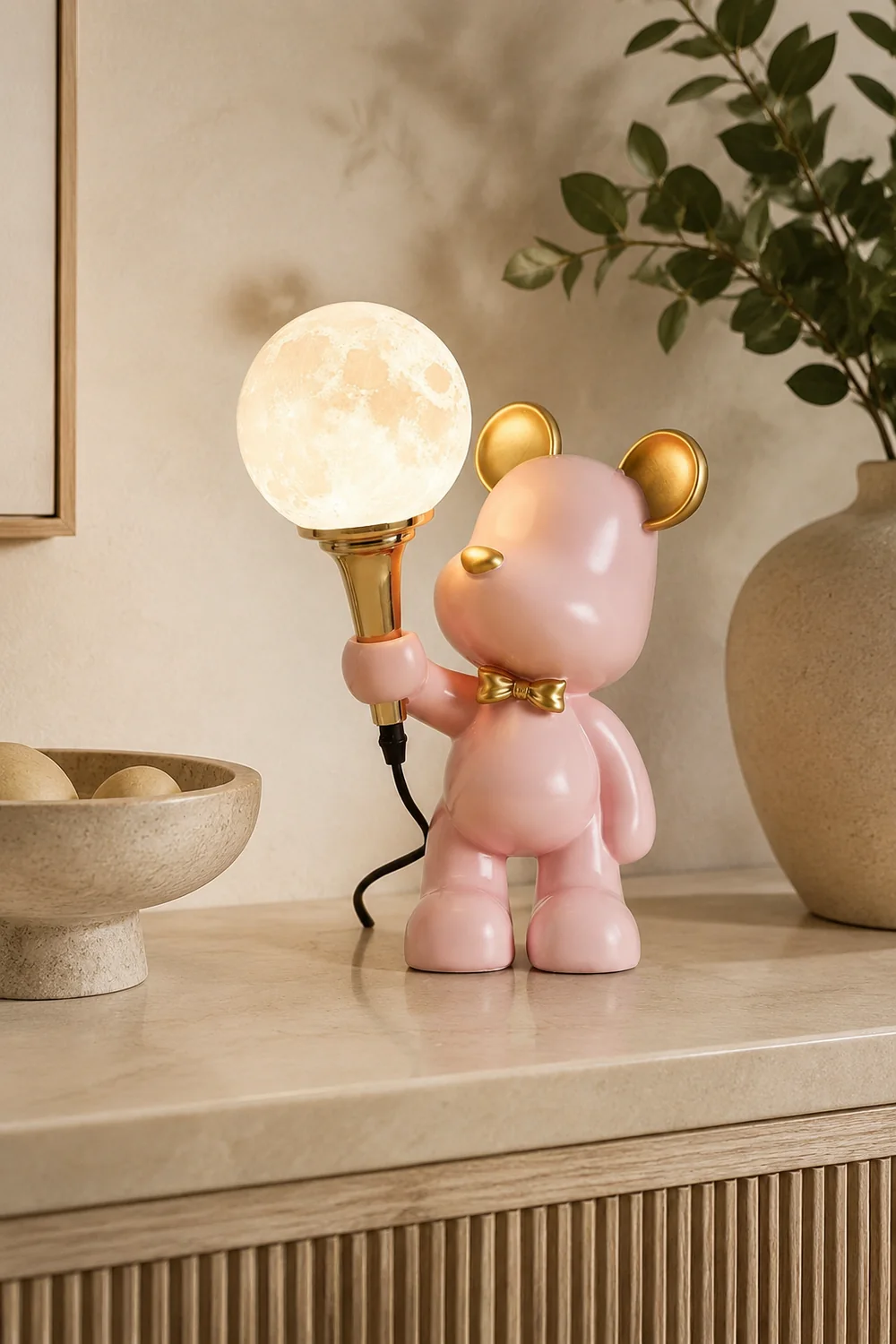 Creative Bear Planet Table Lamp - Lumpaz