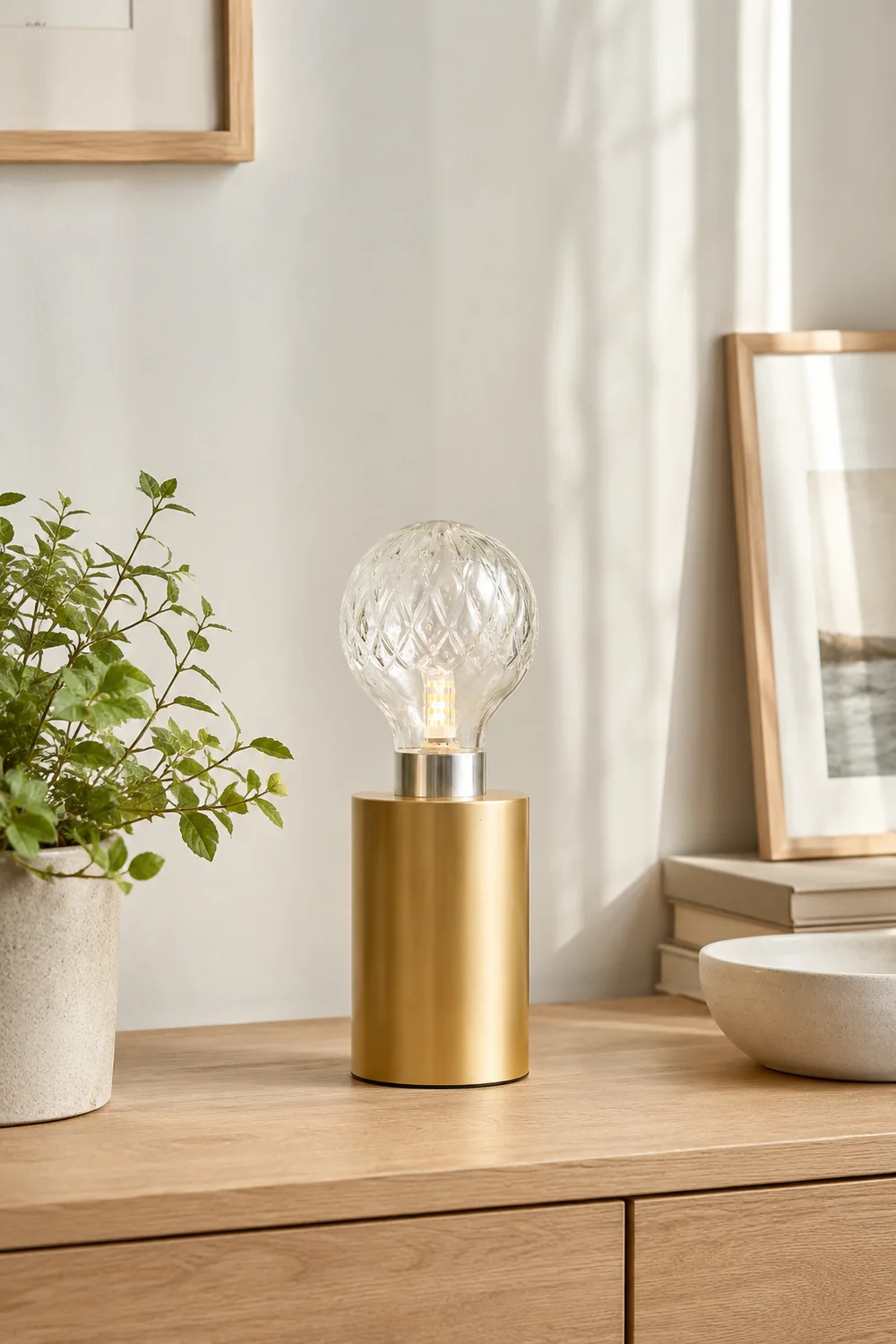 Crystal Bulb Table Lamp - Lumpaz