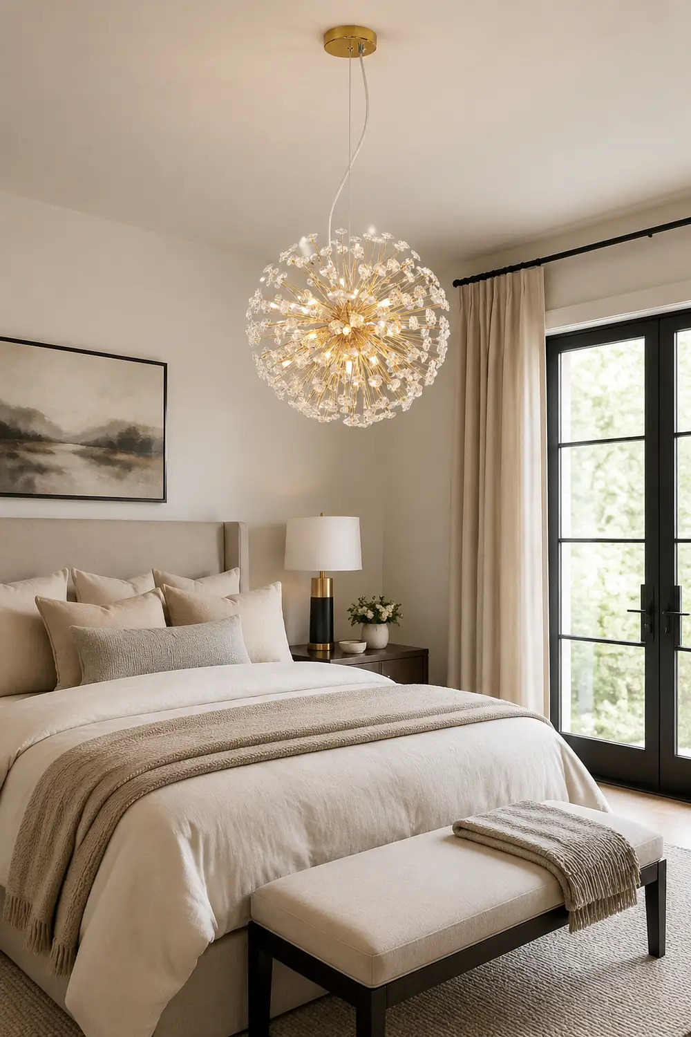 Crystal Dandelion Chandelier - Lumpaz