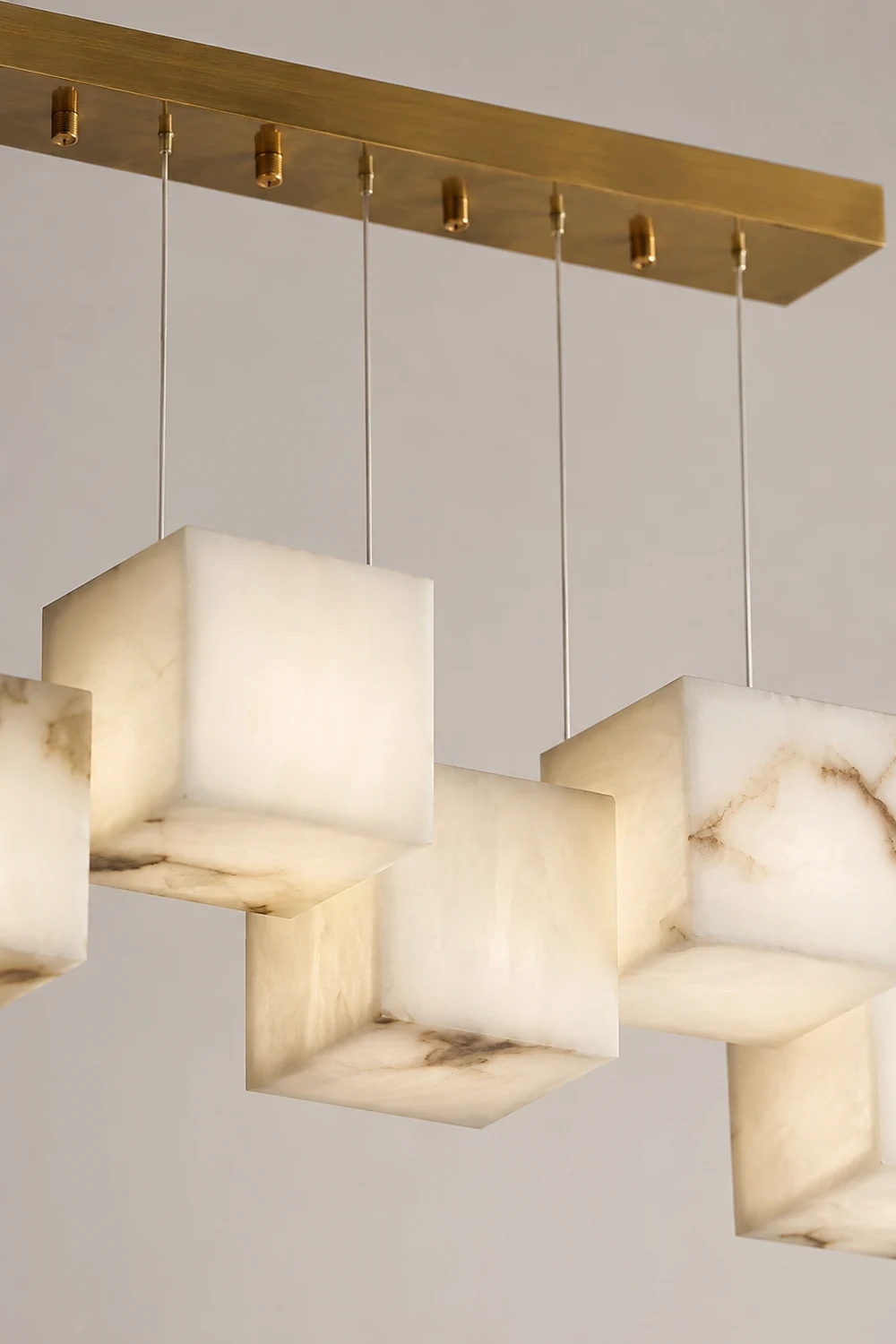 Marble Box Chandelier - Lumpaz