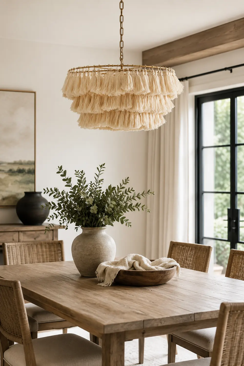 Multicolor Tassel Chandeliers - Lumpaz