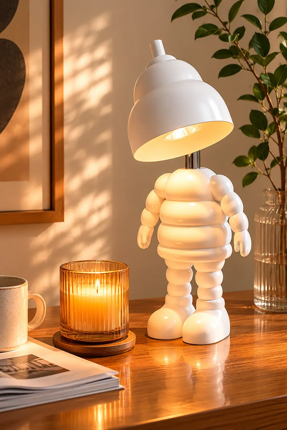 Robot Wax Candle Warmer Lamp - Lumpaz