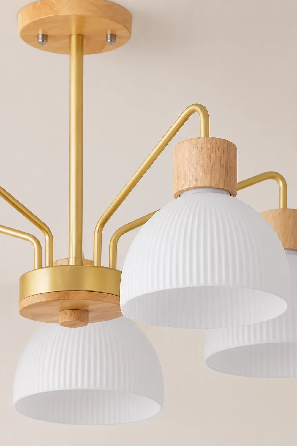 Ribbed Chandelier - Lumpaz