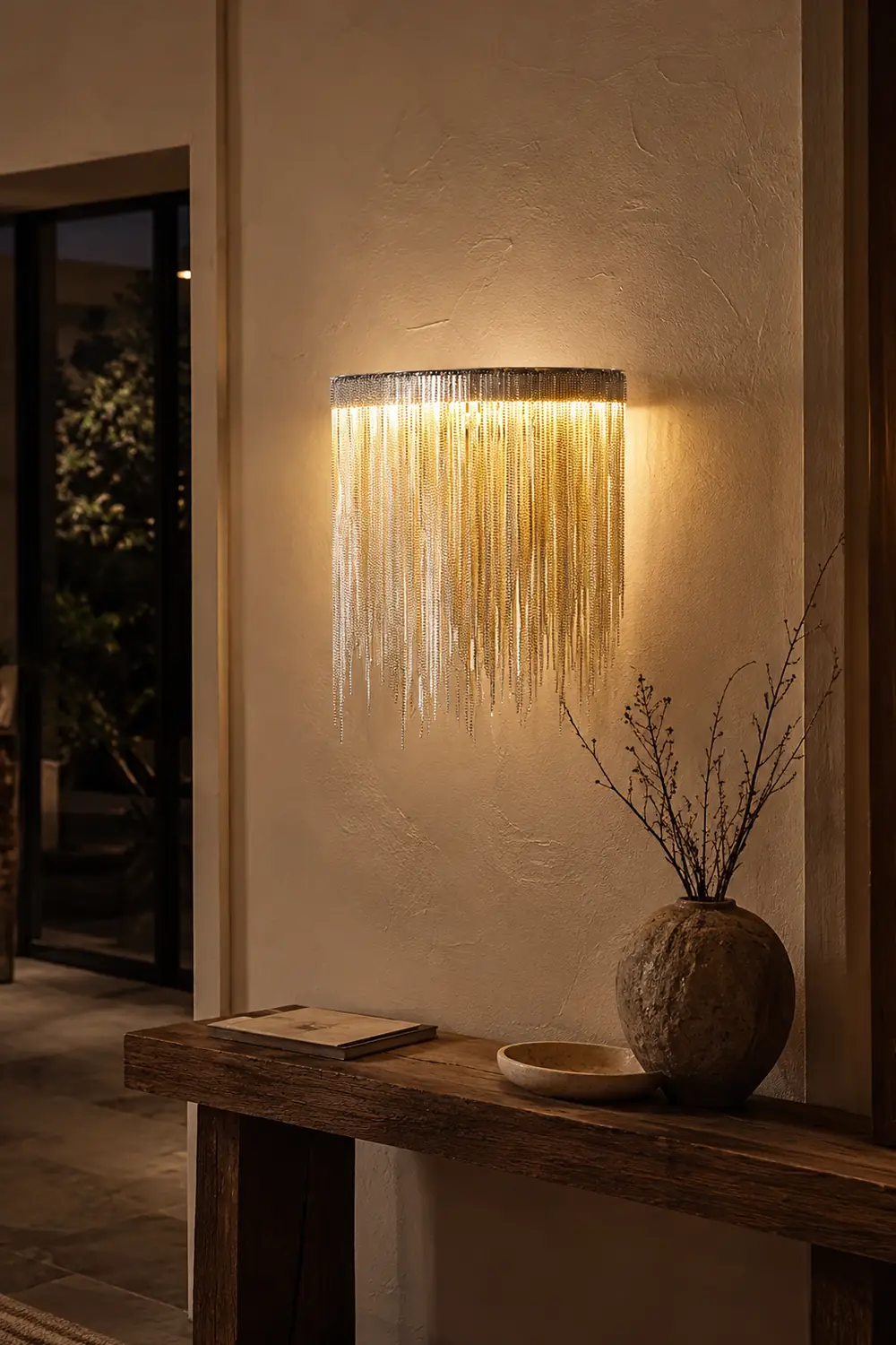 Cadena Tassel Wall Lamp - Lumpaz