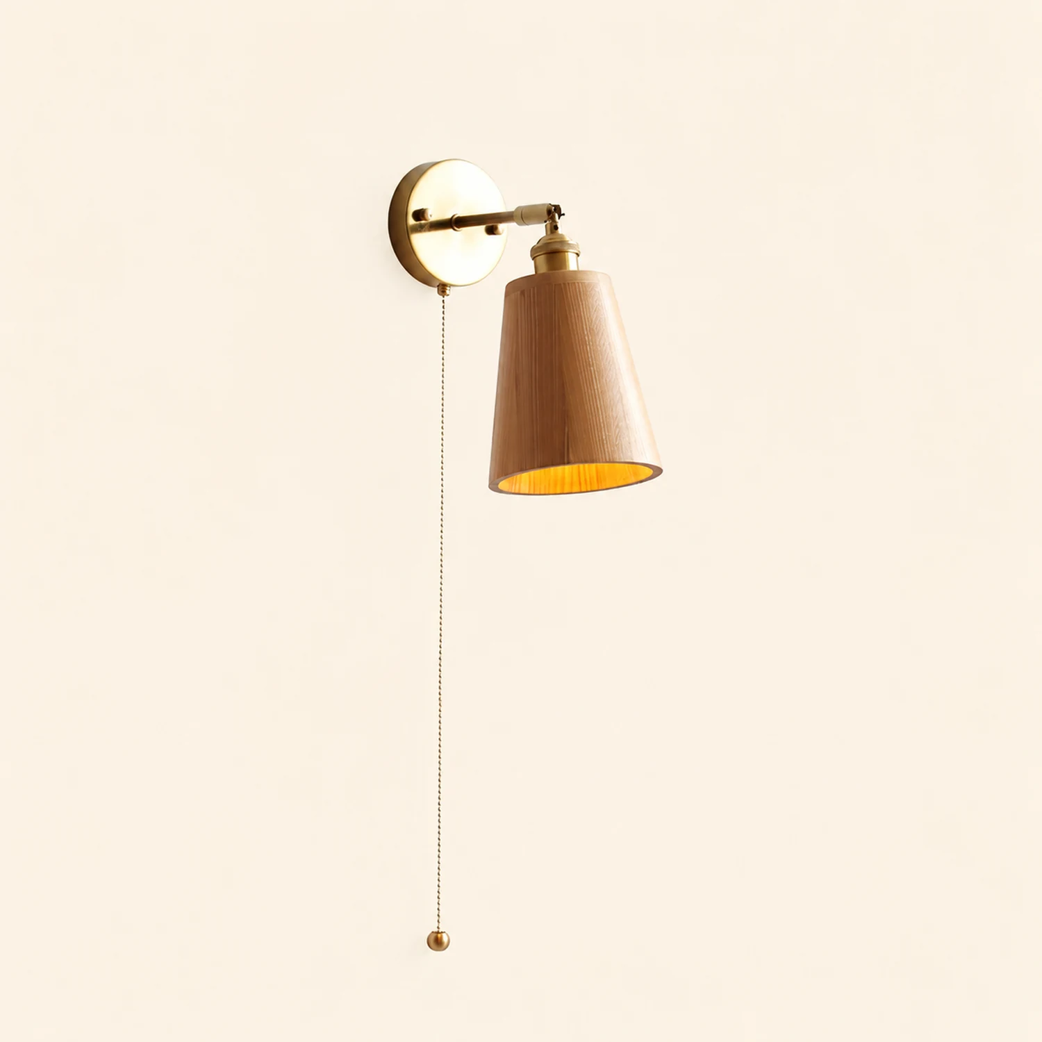 Rotatable Wooden Wall Lamp - Lumpaz