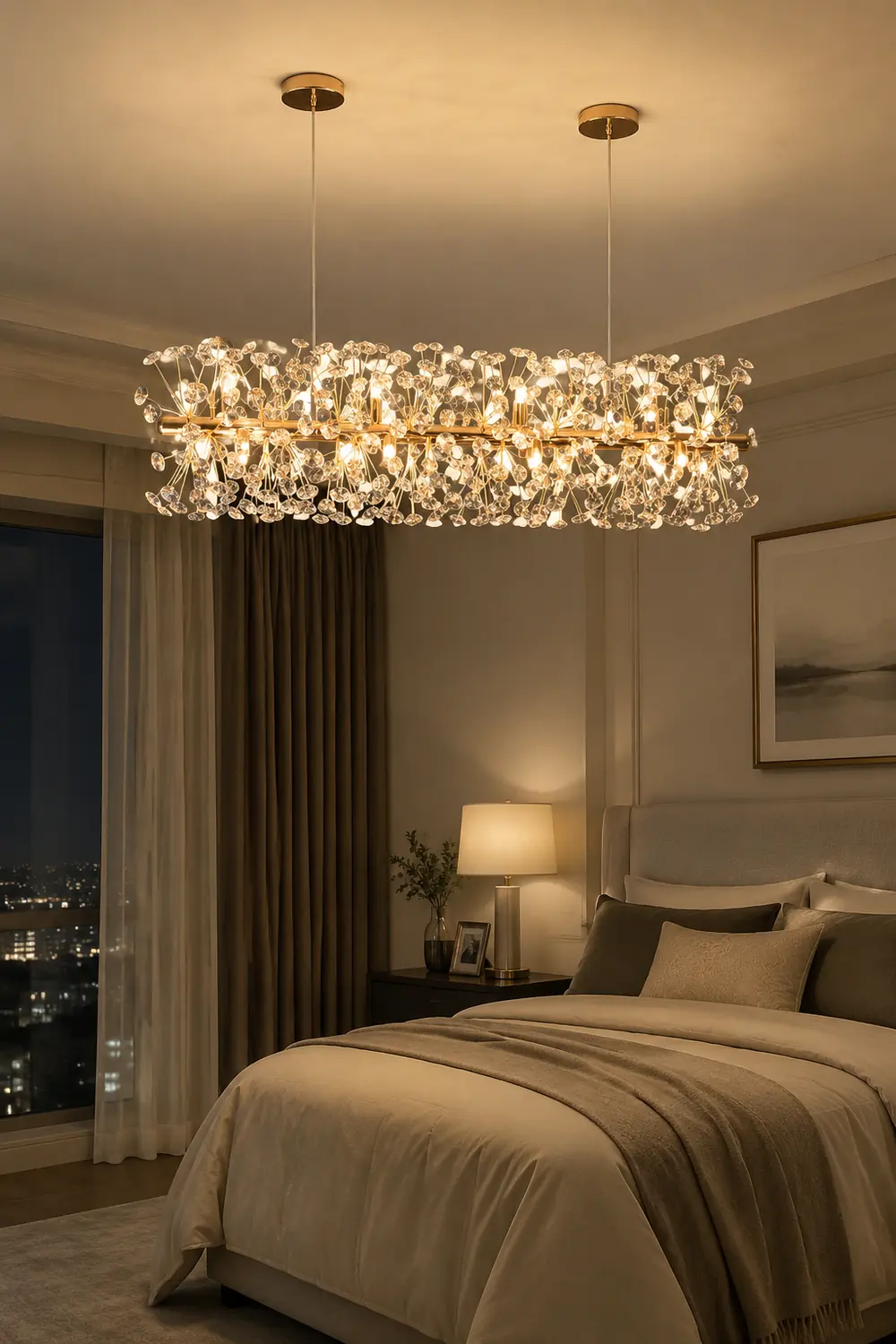 Crystal Firework Chandelier - Lumpaz