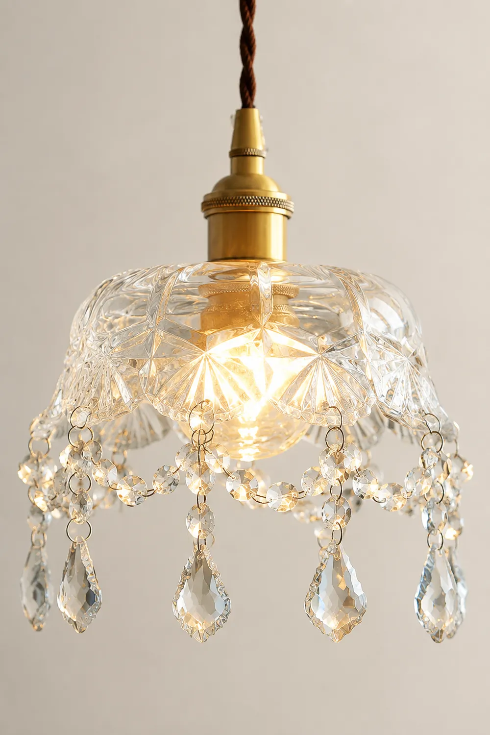 Glass Jewel Pendant Light - Lumpaz