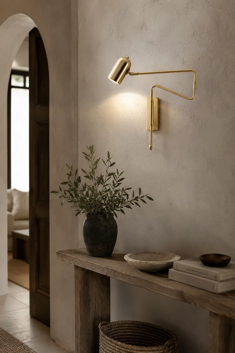 Long Arm Rotating Wall Lamp - Lumpaz