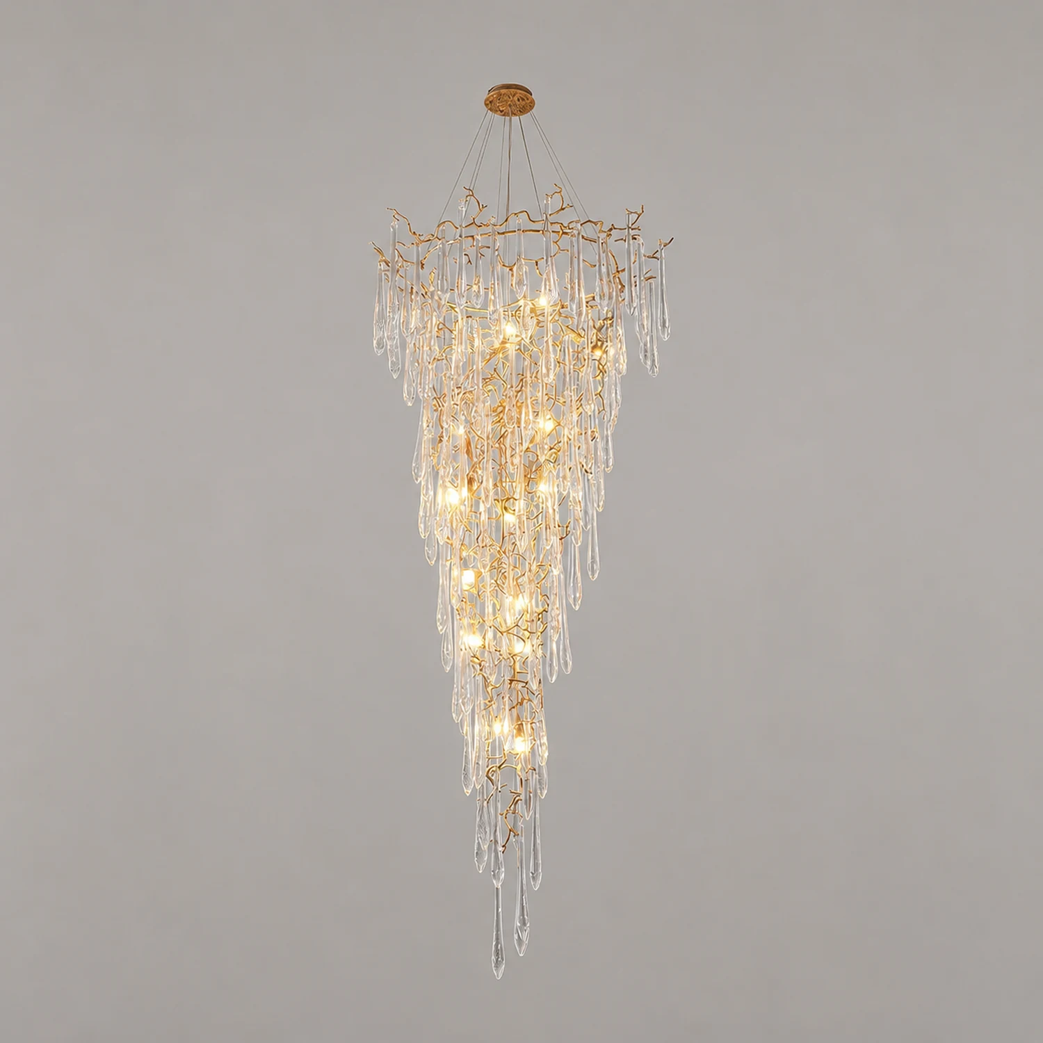 Aqua Parable Chandeliers - Lumpaz