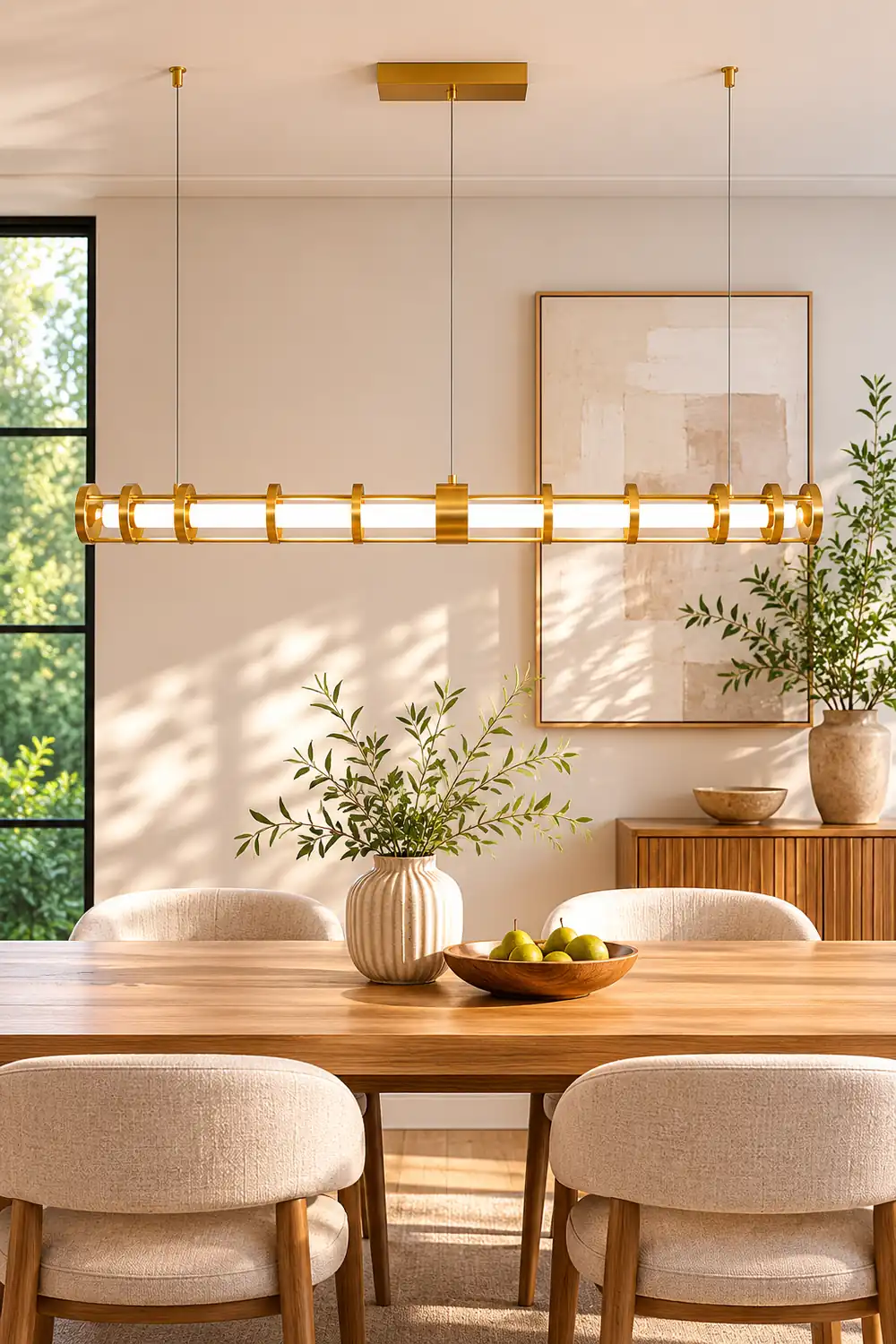 Round Tube Pendant Lamp - Lumpaz