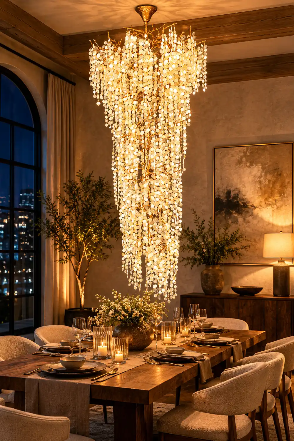 Shiro Noda Chandelier - Lumpaz
